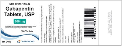 Gabapentin-600mg 500s (Gabapentin 600mg 500s)